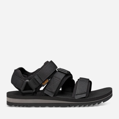 Pánské Turistické Sandály Teva Cross Strap Trail Černé - CZ756647